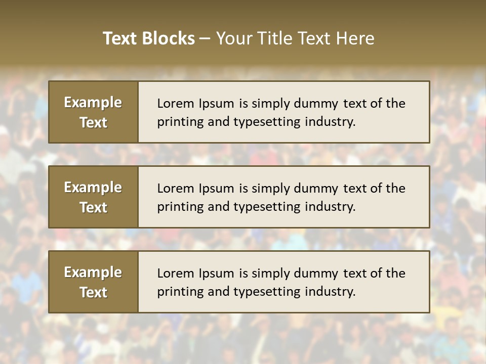 Day Audience Football PowerPoint Template