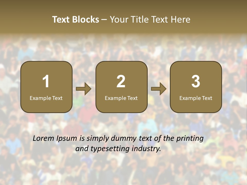 Day Audience Football PowerPoint Template