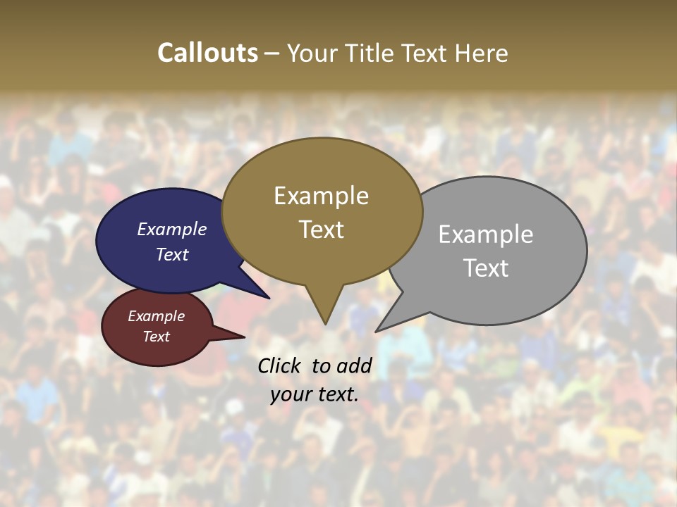 Day Audience Football PowerPoint Template