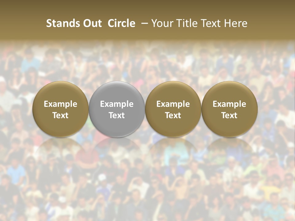 Day Audience Football PowerPoint Template