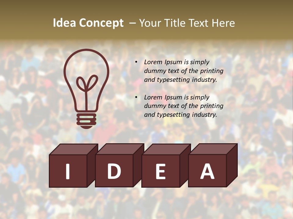 Day Audience Football PowerPoint Template