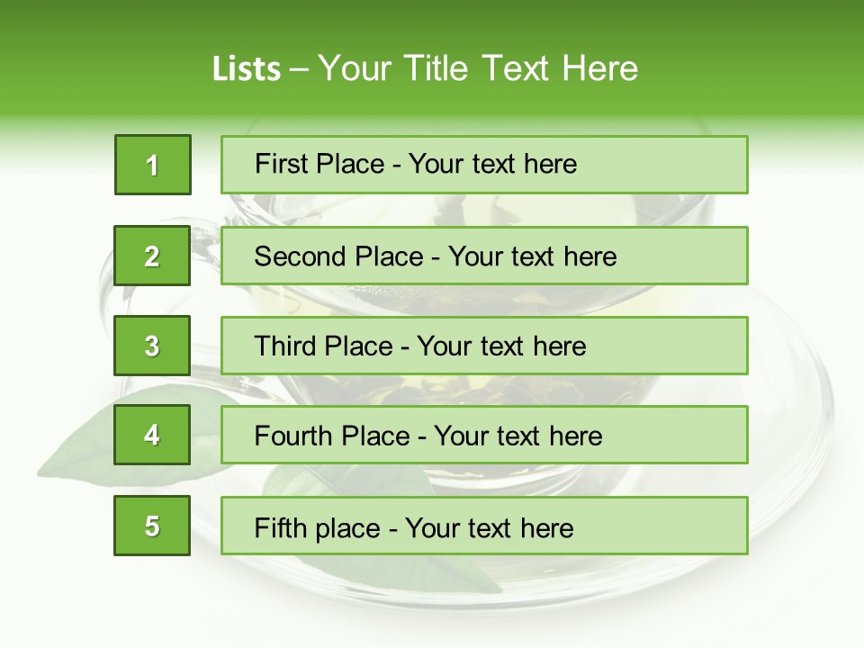 Aroma Liquid Citron PowerPoint Template