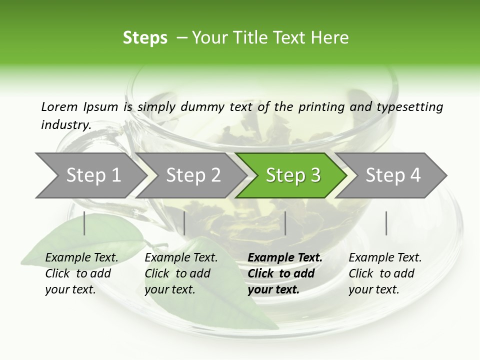Aroma Liquid Citron PowerPoint Template