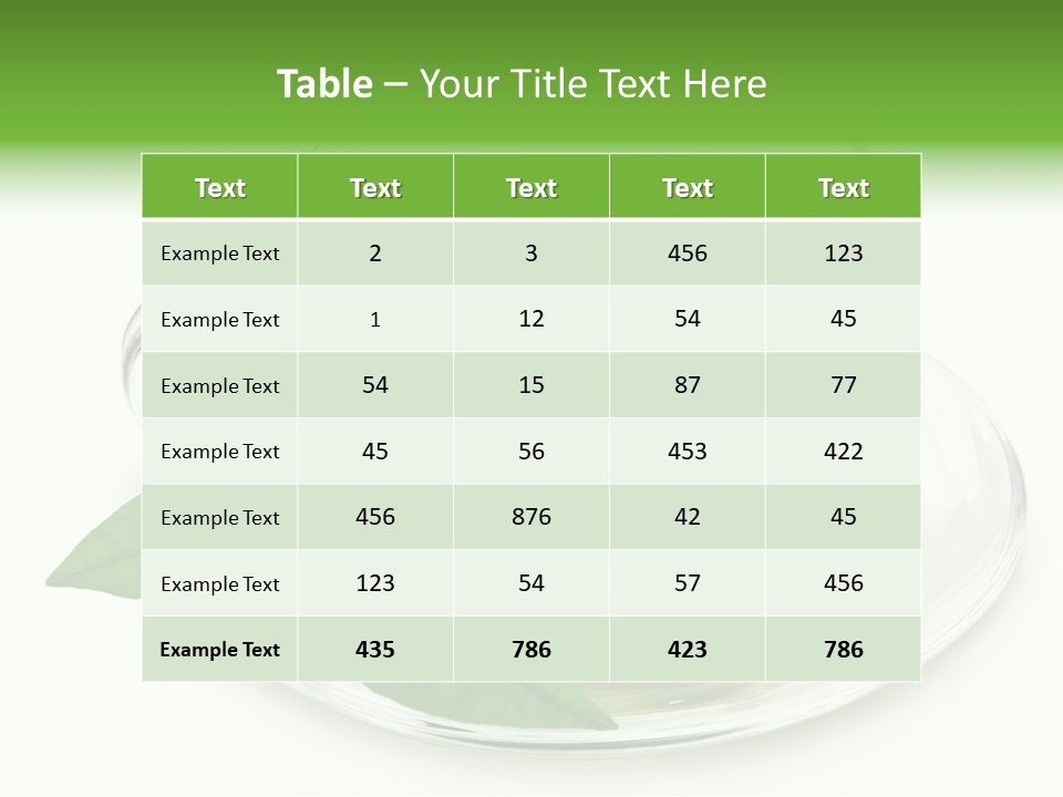 Aroma Liquid Citron PowerPoint Template