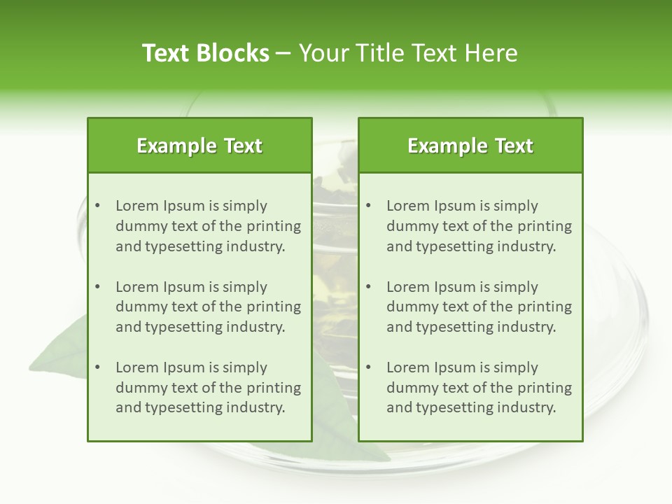 Aroma Liquid Citron PowerPoint Template