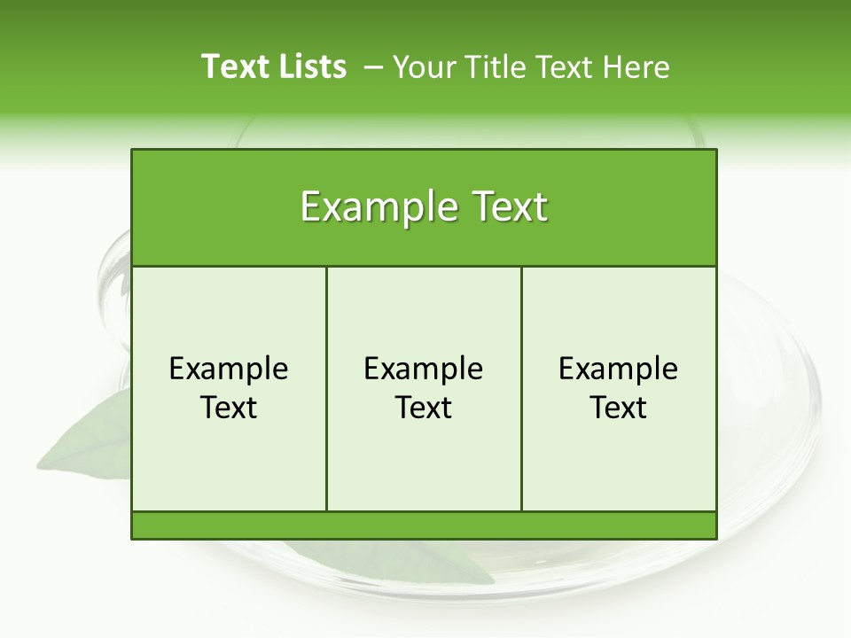 Aroma Liquid Citron PowerPoint Template