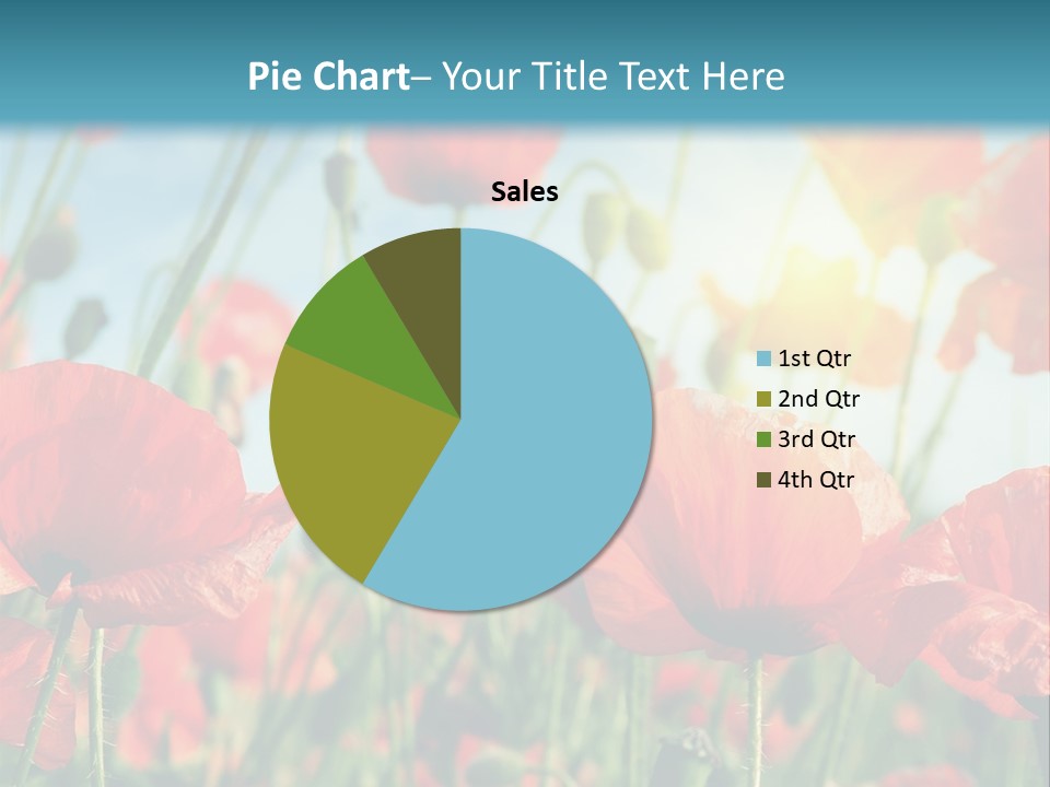 Spring Outdoor Flower PowerPoint Template