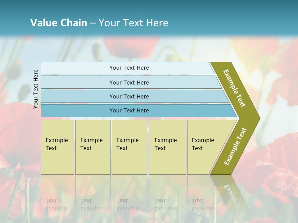 Spring Outdoor Flower PowerPoint Template
