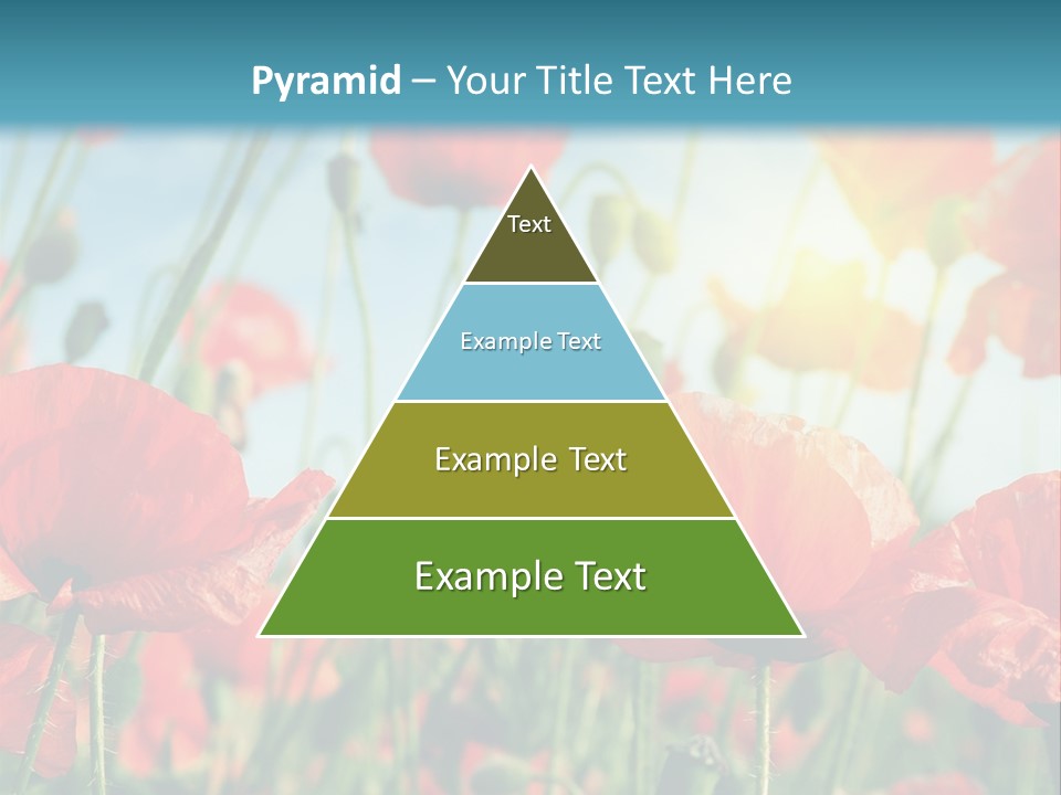 Spring Outdoor Flower PowerPoint Template