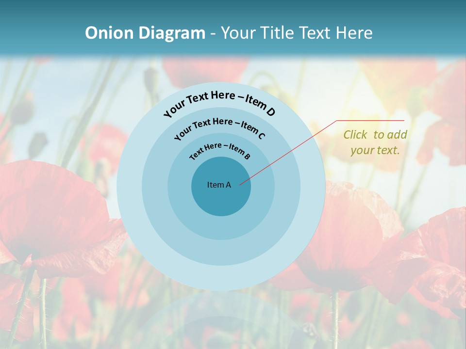 Spring Outdoor Flower PowerPoint Template