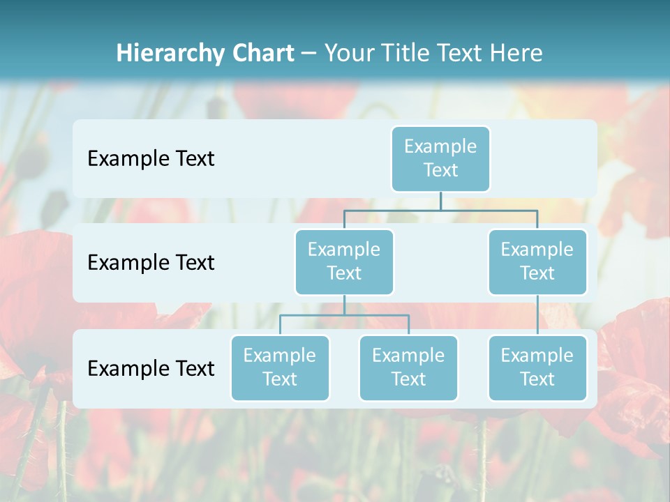 Spring Outdoor Flower PowerPoint Template
