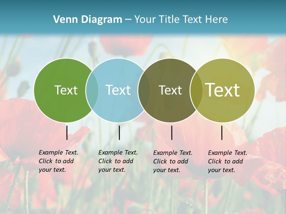 Spring Outdoor Flower PowerPoint Template