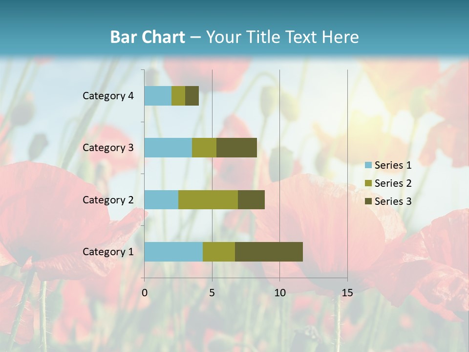 Spring Outdoor Flower PowerPoint Template