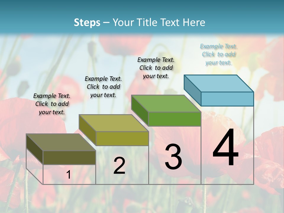 Spring Outdoor Flower PowerPoint Template