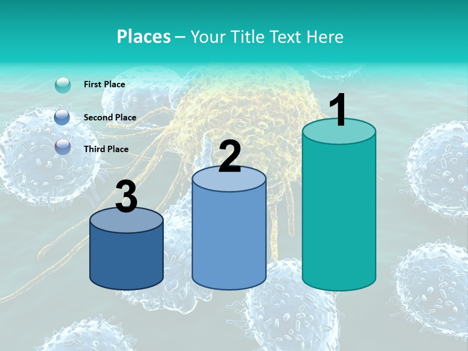 Cancer Cell Immune System Cancer PowerPoint Template