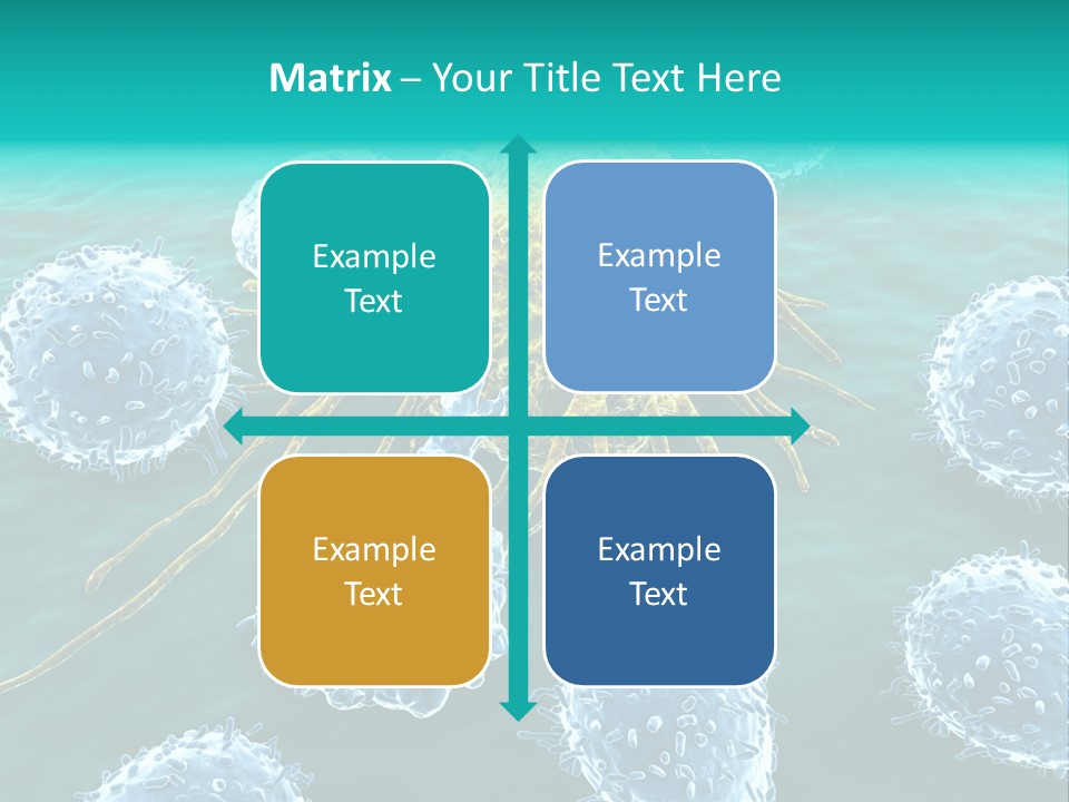 Cancer Cell Immune System Cancer PowerPoint Template