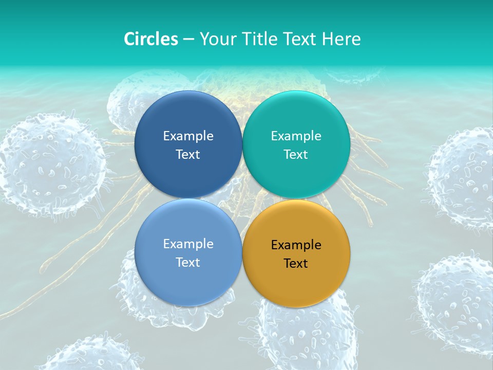 Cancer Cell Immune System Cancer PowerPoint Template