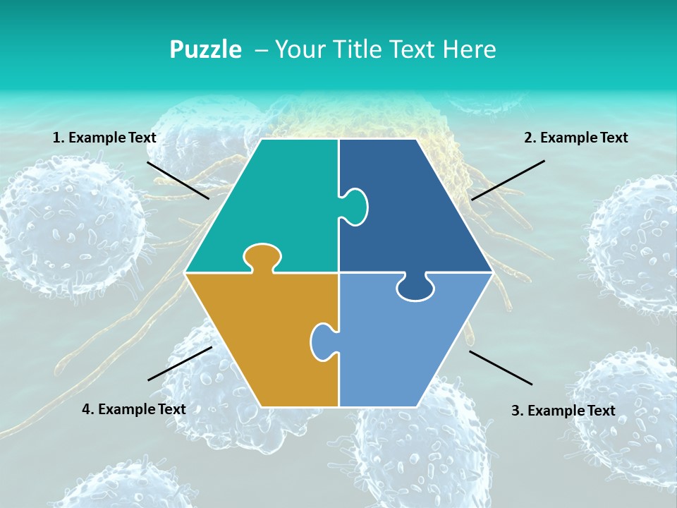 Cancer Cell Immune System Cancer PowerPoint Template