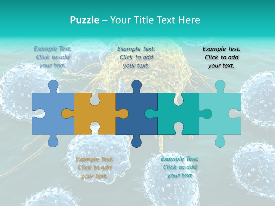 Cancer Cell Immune System Cancer PowerPoint Template