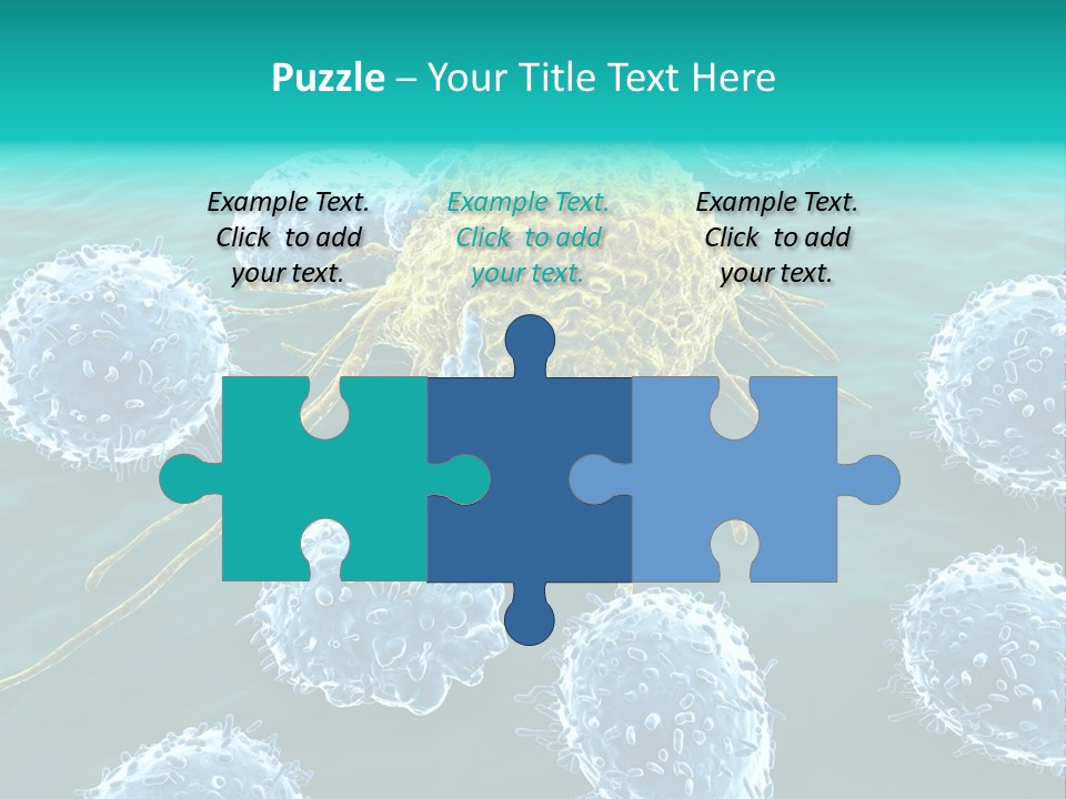 Cancer Cell Immune System Cancer PowerPoint Template