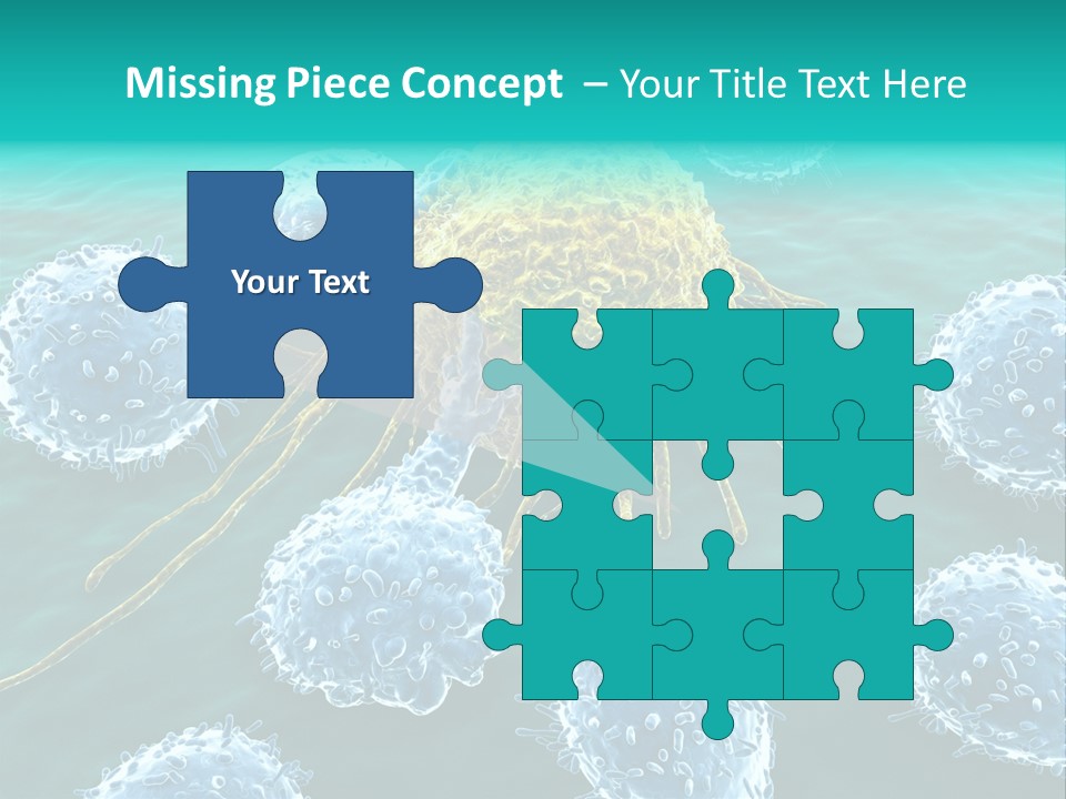 Cancer Cell Immune System Cancer PowerPoint Template