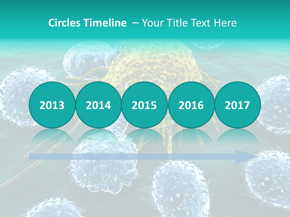 Cancer Cell Immune System Cancer PowerPoint Template