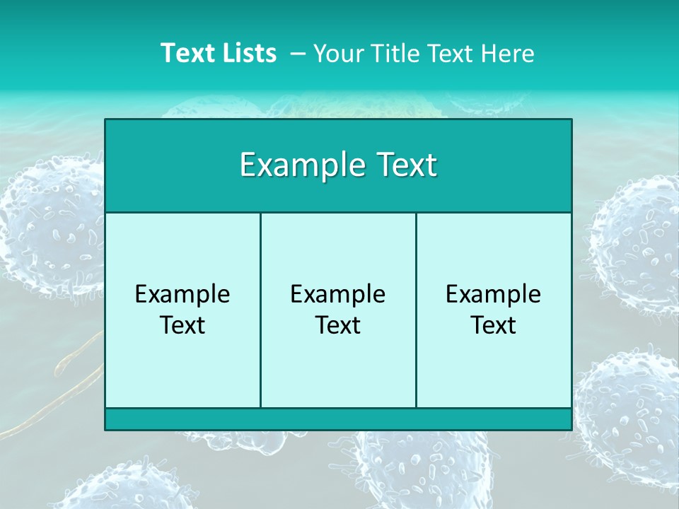 Cancer Cell Immune System Cancer PowerPoint Template