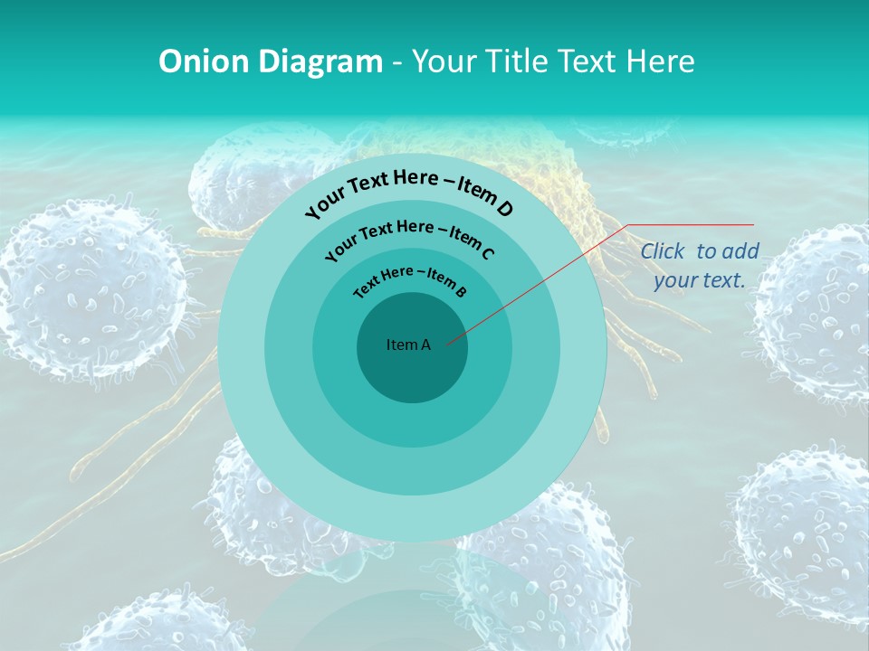 Cancer Cell Immune System Cancer PowerPoint Template