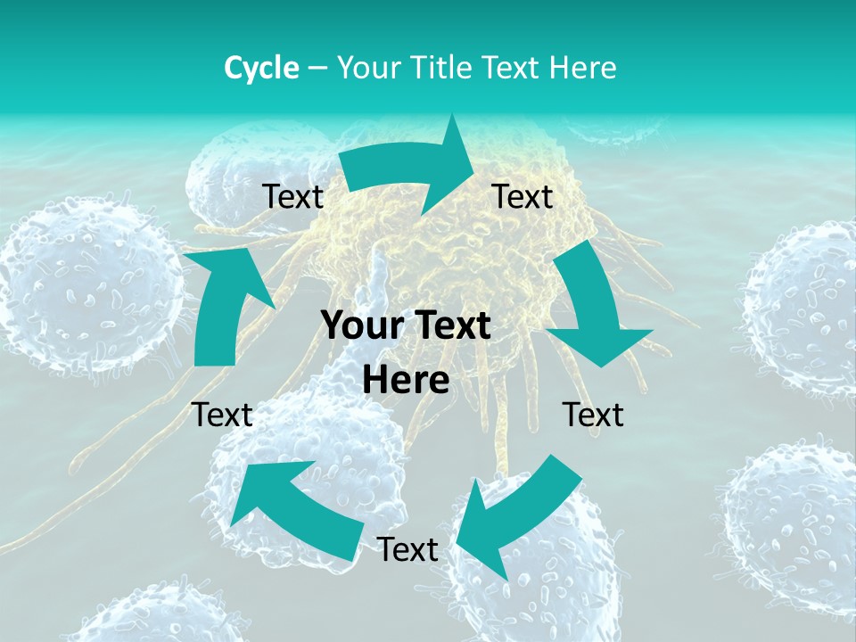 Cancer Cell Immune System Cancer PowerPoint Template