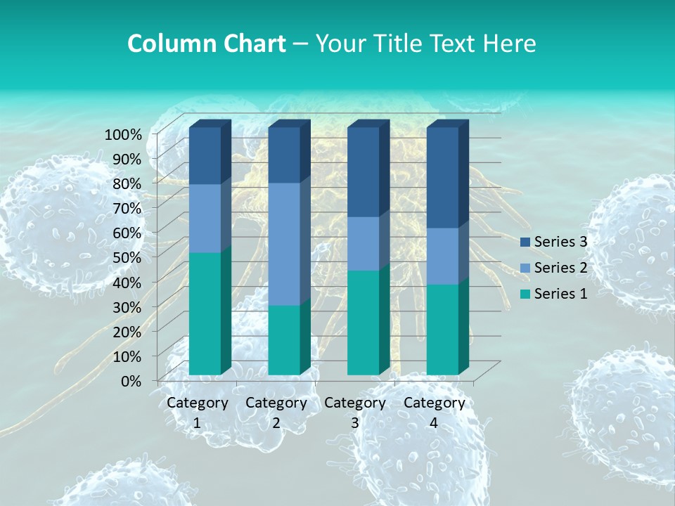 Cancer Cell Immune System Cancer PowerPoint Template