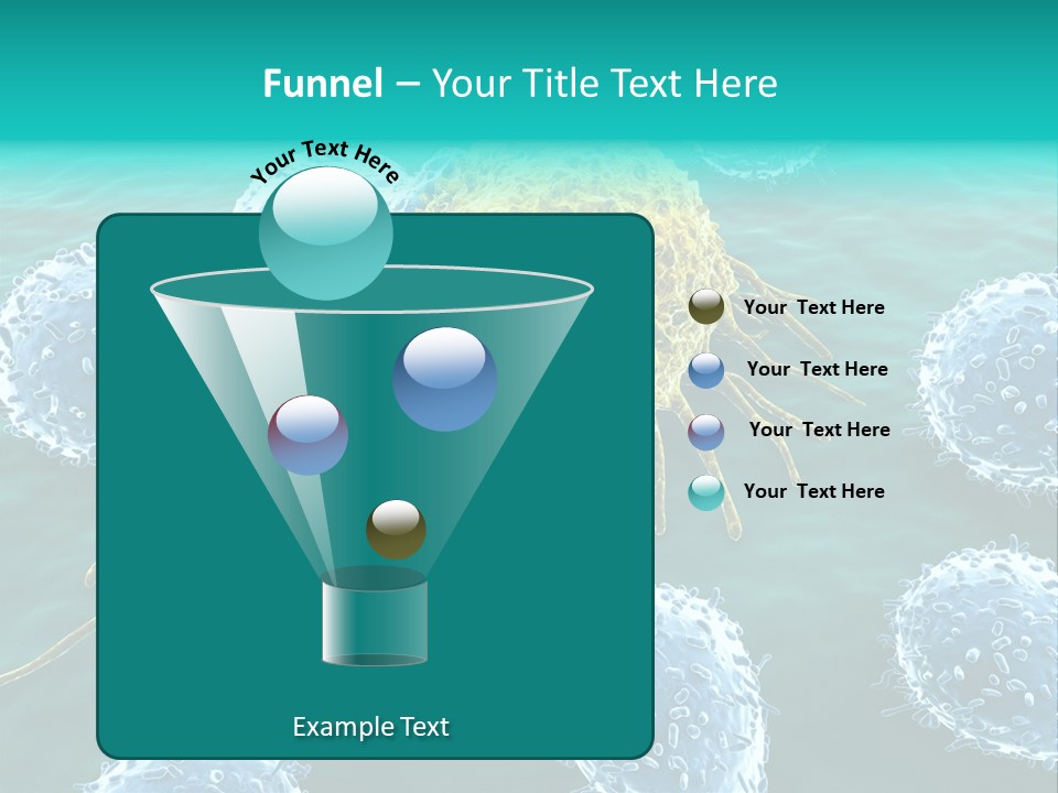 Cancer Cell Immune System Cancer PowerPoint Template