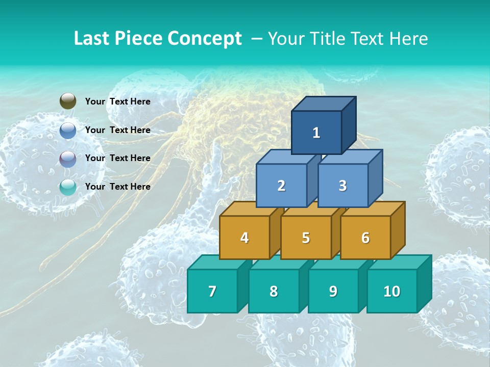 Cancer Cell Immune System Cancer PowerPoint Template