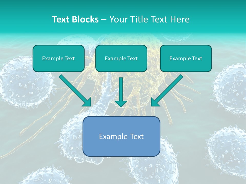 Cancer Cell Immune System Cancer PowerPoint Template