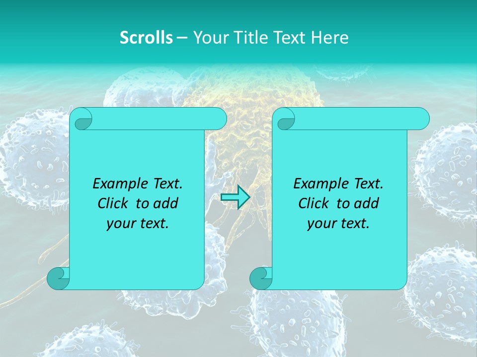 Cancer Cell Immune System Cancer PowerPoint Template