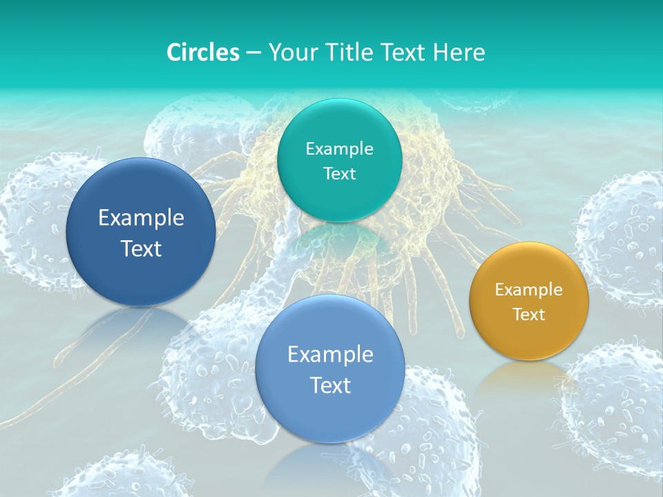 Cancer Cell Immune System Cancer PowerPoint Template