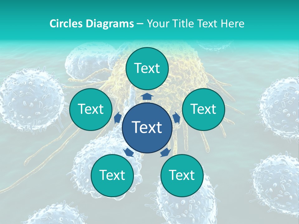 Cancer Cell Immune System Cancer PowerPoint Template