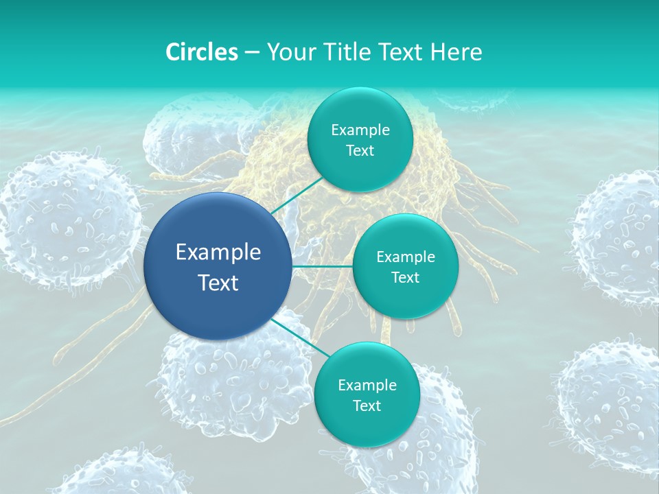 Cancer Cell Immune System Cancer PowerPoint Template