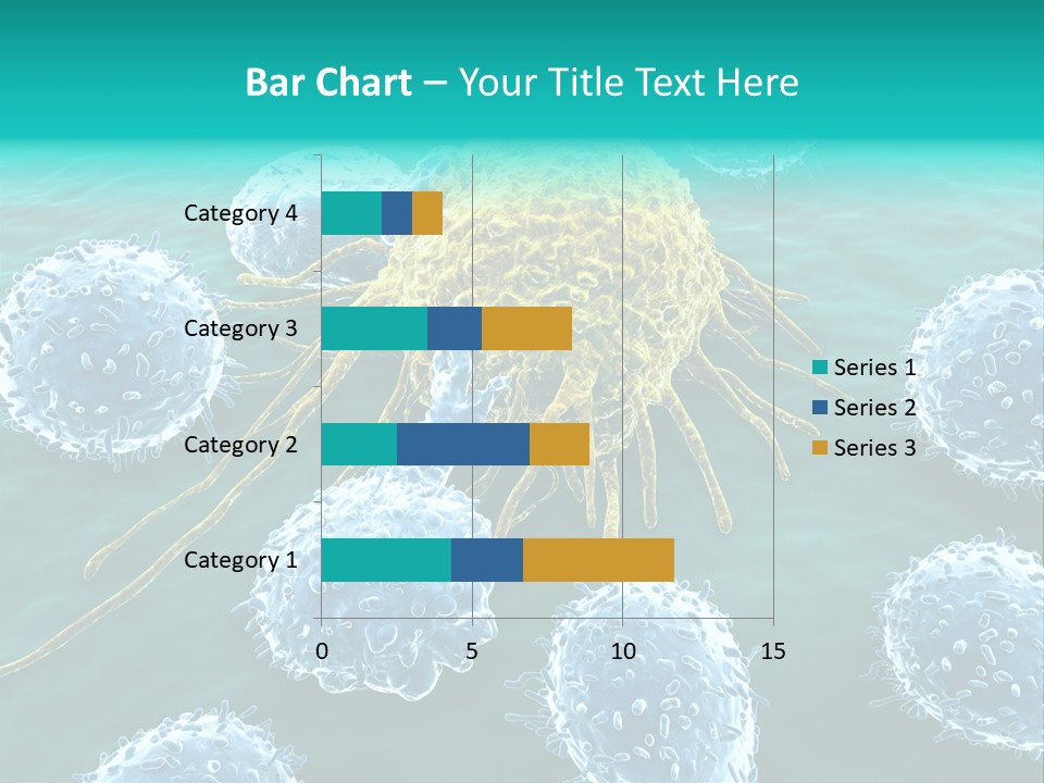 Cancer Cell Immune System Cancer PowerPoint Template