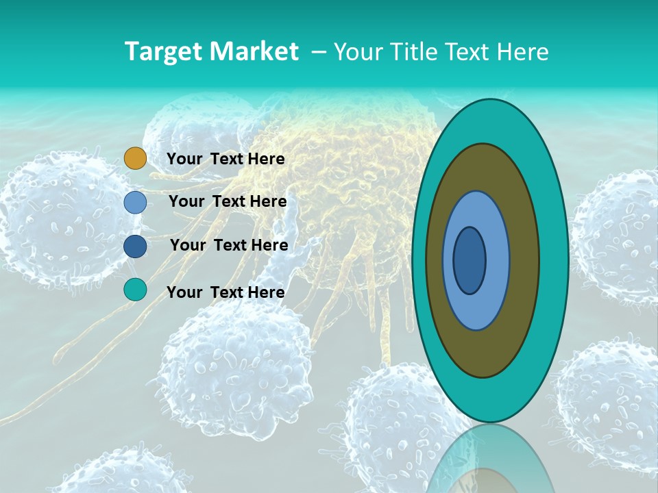 Cancer Cell Immune System Cancer PowerPoint Template