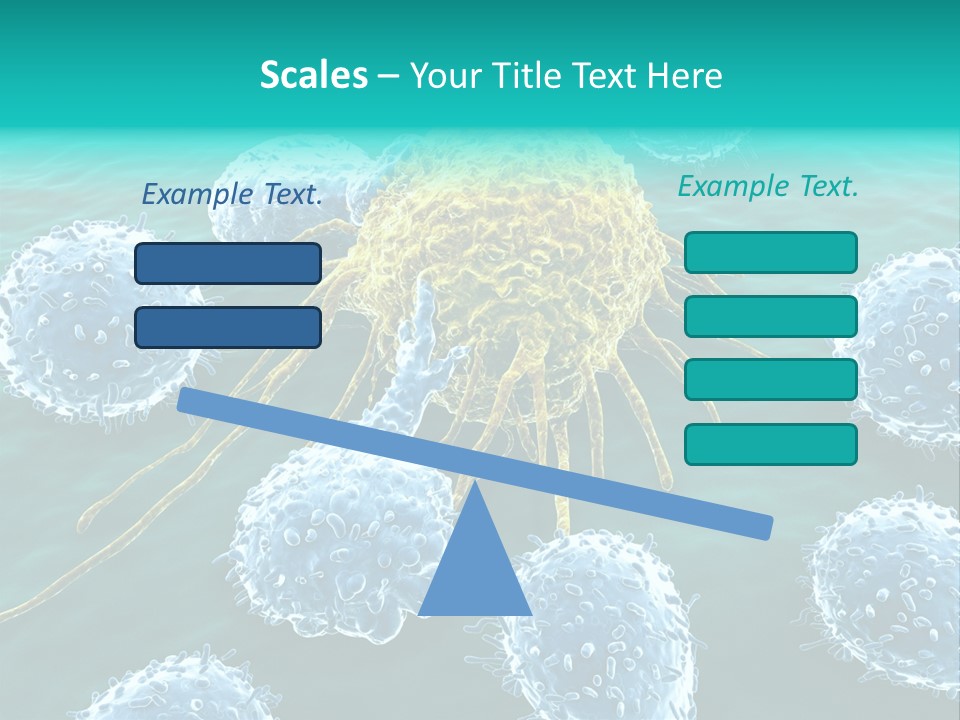 Cancer Cell Immune System Cancer PowerPoint Template