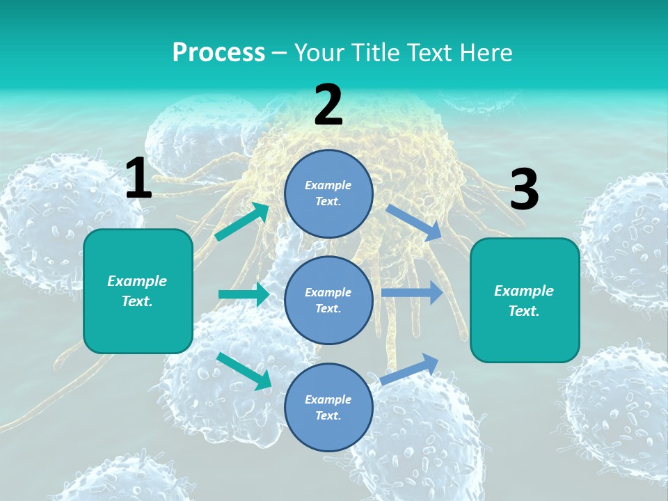 Cancer Cell Immune System Cancer PowerPoint Template