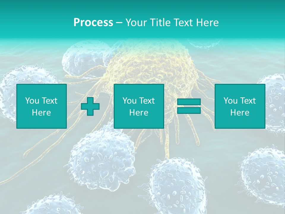Cancer Cell Immune System Cancer PowerPoint Template