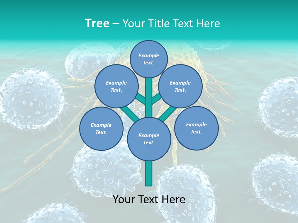 Cancer Cell Immune System Cancer PowerPoint Template