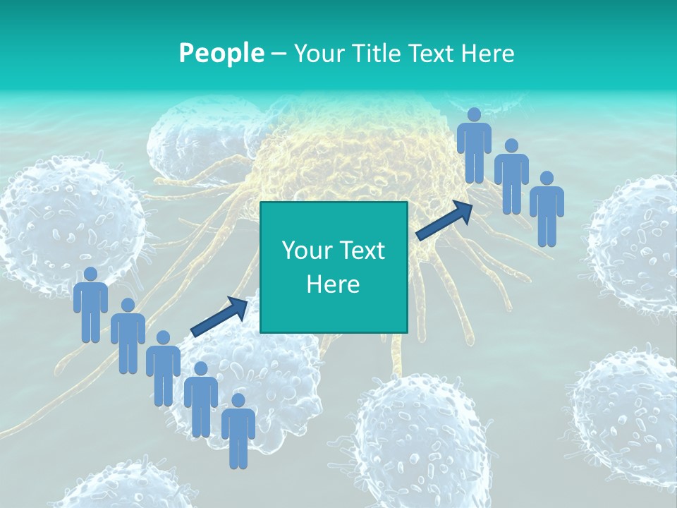 Cancer Cell Immune System Cancer PowerPoint Template