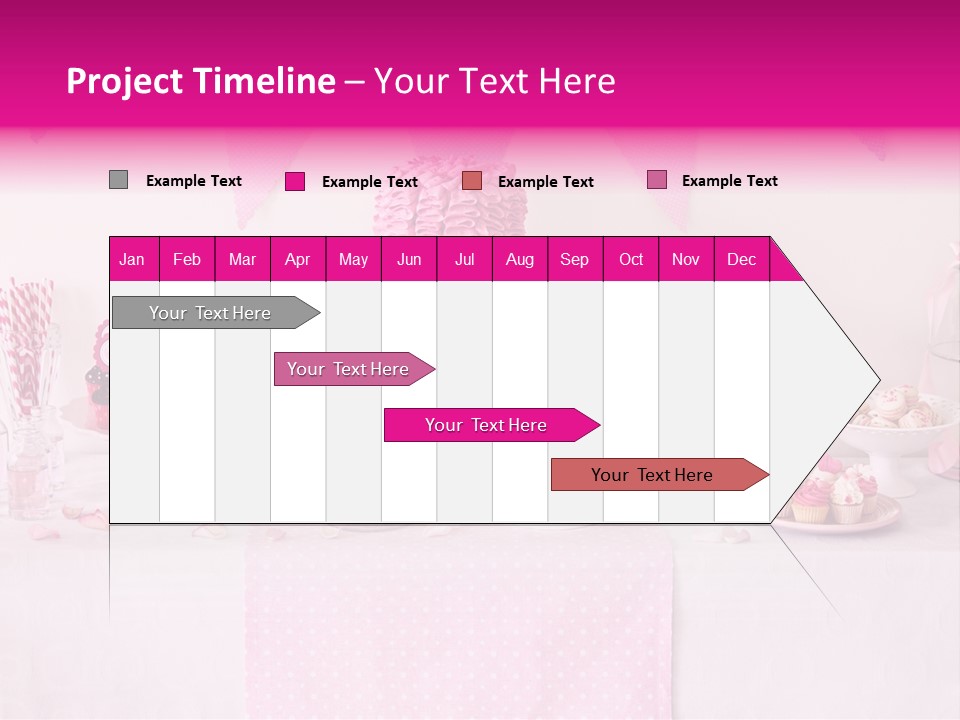 Food Cakepop Dessert Table PowerPoint Template