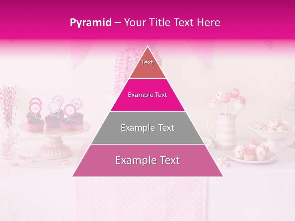 Food Cakepop Dessert Table PowerPoint Template