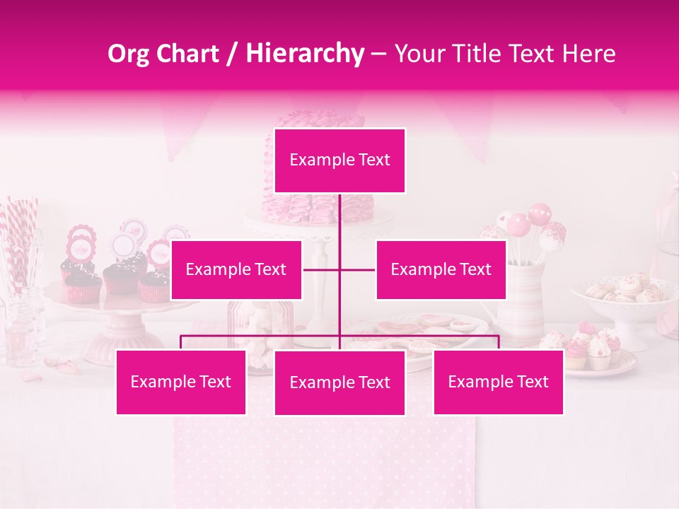 Food Cakepop Dessert Table PowerPoint Template