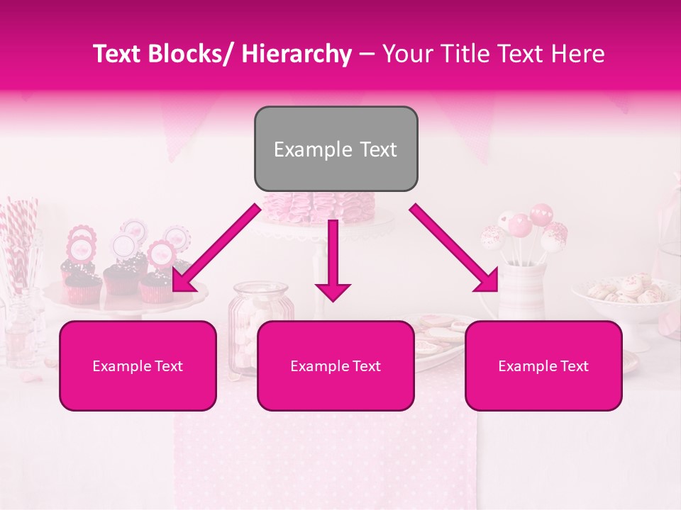 Food Cakepop Dessert Table PowerPoint Template