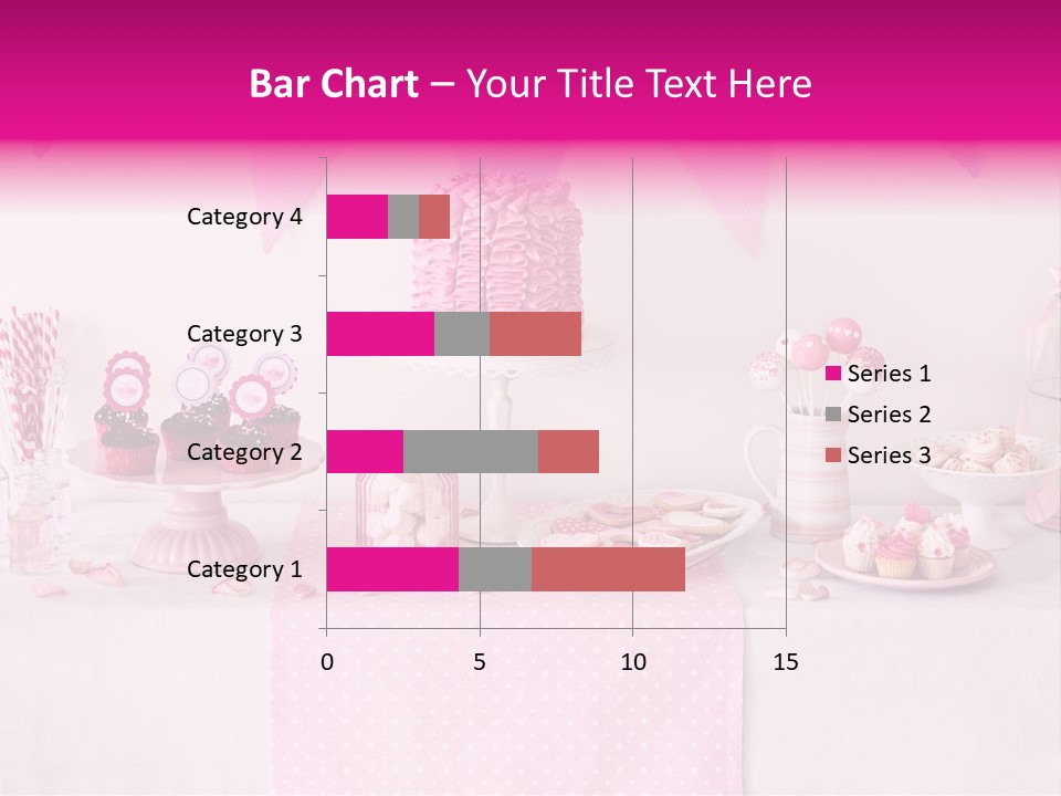 Food Cakepop Dessert Table PowerPoint Template