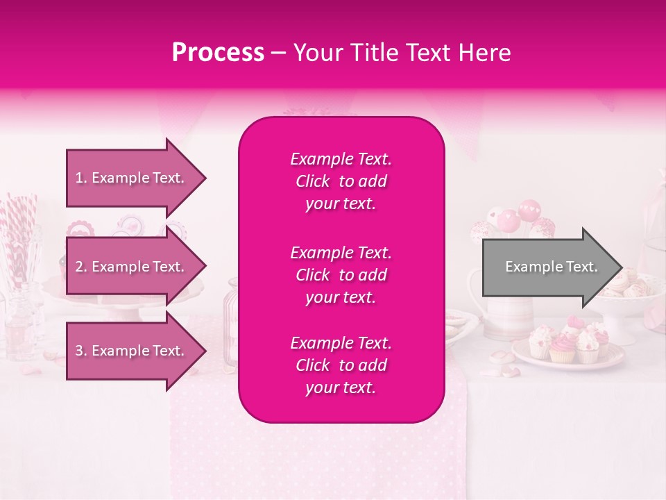Food Cakepop Dessert Table PowerPoint Template